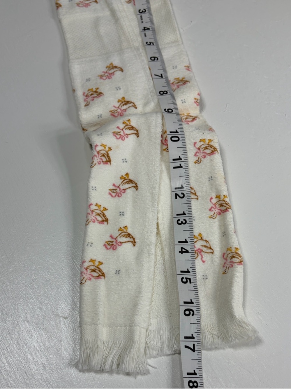 Vintage Cross stitch collectibles spring geese hand towels NWT goose geese ducks - Picture 4 of 10